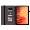 Samsung Galaxy Tab A7 10.4 2020 Butterfly Rose Leather Case Dark Blue - 5