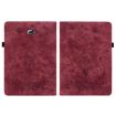 Samsung Galaxy Tab A 10.1 2016 Butterfly Rose Leather Case Red - 2