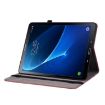 Samsung Galaxy Tab A 10.1 2016 Butterfly Rose Leather Case Red - 4