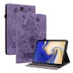 Samsung Galaxy Tab S4 10.5 SM-T830 Purple Butterfly Rose Leather Case - 1