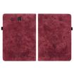 Samsung Galaxy Tab S4 10.5 SM-T830 Red Butterfly Rose Leather Case - 3