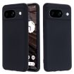 Google Pixel 8 Black Liquid Silicone Shockproof Phone Case - 2