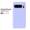 Google Pixel 8 Pro Purple Liquid Silicone Shockproof Phone Case - 3