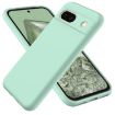 Google Pixel 8a Green Liquid Silicone Shockproof Phone Case - 1