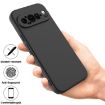 Google Pixel 9 Pro XL Black Silicone Shockproof Phone Case - 2