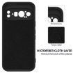Google Pixel 9 Pro XL Black Silicone Shockproof Phone Case - 5
