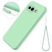 Google Pixel 9a Green Liquid Silicone Shockproof Phone Case - 7