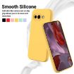 Google Pixel 9a Yellow Liquid Silicone Shockproof Phone Case - 3