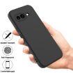 Google Pixel 9a Black Liquid Silicone Shockproof Phone Case - 2
