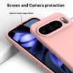 Google Pixel 10 Pro XL Pink Liquid Silicone Shockproof Phone Case - 4