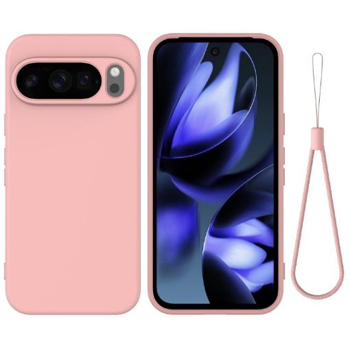 Google Pixel 10 Pro Pink Silicone Shockproof Phone Case - 1