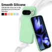 Google Pixel 10 Green Liquid Silicone Shockproof Phone Case - 3