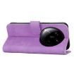 Xiaomi 14 Ultra Dierfeng Dream Line Purple TPU + PU Leather Case - 4