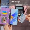 Xiaomi 14 Ultra Dierfeng Dream Line Purple TPU + PU Leather Case - 6