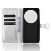 Xiaomi 14 Ultra Silver Leather Phone Case - Honeycomb Dot Texture - 5