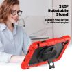 Lenovo Tab K9/One Red Silicone Hybrid PC Case with Shoulder Strap - 5