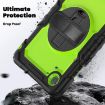 Lenovo Tab K9/One Silicone Hybrid Case with Strap - Yellow Green - 4