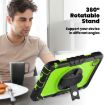 Lenovo Tab K9/One Silicone Hybrid Case with Strap - Yellow Green - 5