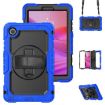 Lenovo Tab K9/One Silicone Hybrid Tablet Case with Strap - Blue - 1