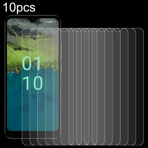 Nokia C110 Tempered Glass Film 10pcs 0.26mm 9H 2.5D Screen Protector - 1