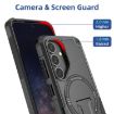 Samsung Galaxy A54 5G Armor MagSafe Holder Hybrid Phone Case Black - 5