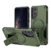 Samsung Galaxy A55 5G Armor MagSafe Holder Case Army Green - 1