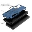 Samsung Galaxy A25 5G Armor MagSafe Holder Hybrid Case - Dark Blue - 4