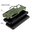 Samsung Galaxy A25 5G Armor MagSafe Holder Case Army Green - 4