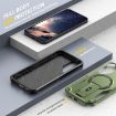 Samsung Galaxy A16 Armor MagSafe Holder Hybrid Case Army Green - 6