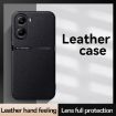 Redmi Turbo 4/Poco X7 Pro Litchi Leather Shockproof Case - Green - 2