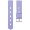 Lavender Purple 18mm Silicone Watch Band with Steel Buckle - 1