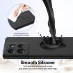 Motorola Edge 50 5G Shockproof Silicone Magsafe Case - Black - 5