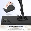 Motorola Edge 2023 Shockproof Silicone Magsafe Case - Black - 5