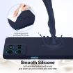 Moto G75 5G Shockproof Silicone Magsafe Case - Navy Blue - 5