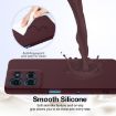 Moto G75 5G Shockproof Silicone Magsafe Case - Plum Color - 5