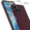 Moto G75 5G Shockproof Silicone Magsafe Case - Plum Color - 6