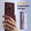Motorola Edge 50 Neo/Moto S50 Shockproof Silicone Magsafe Case - Plum - 4