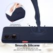 Moto G35 5G Shockproof Silicone Magsafe Case - Navy Blue - 5