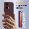 Moto G35 5G Shockproof Silicone Magsafe Case - Plum Color - 4