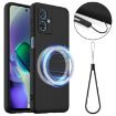Motorola Moto G54/G54 Power Shockproof Silicone Magsafe Case - Black - 1