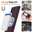 Moto G85/S50 Neo 5G Shockproof Silicone Magsafe Case - Plum Color - 3