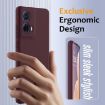 Moto G85/S50 Neo 5G Shockproof Silicone Magsafe Case - Plum Color - 4