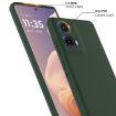 Moto G85/S50 Neo 5G Shockproof Silicone Magsafe Case - Dark Green - 6