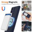 Moto G24 Shockproof Silicone Magsafe Case - Navy Blue - 3