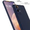 Moto G24 Shockproof Silicone Magsafe Case - Navy Blue - 6