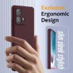 Motorola Edge 40 Neo Shockproof Silicone Magsafe Case - Plum Color - 4