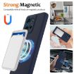 Moto G 2025 5G Shockproof Silicone Magsafe Case - Navy Blue - 3