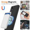 Moto G04/G04s/E14 4G Shockproof Silicone Magsafe Case - Black - 3