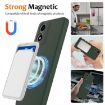 Moto G04/G04s/E14 4G Shockproof Silicone Magsafe Case - Dark Green - 3