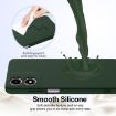 Moto G04/G04s/E14 4G Shockproof Silicone Magsafe Case - Dark Green - 5